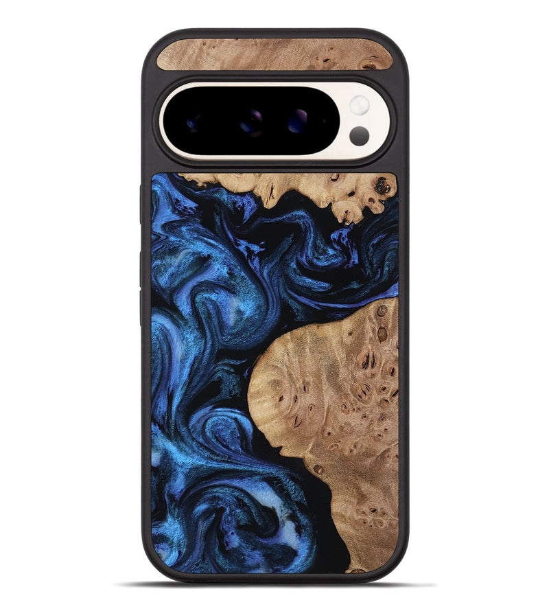 Pixel 9 Pro XL Wood Phone Case - Mckenna (Blue, 818397)