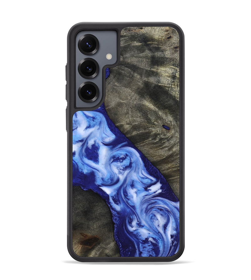 Galaxy S25 Plus Wood Phone Case - Gerardo (Blue, 818398)