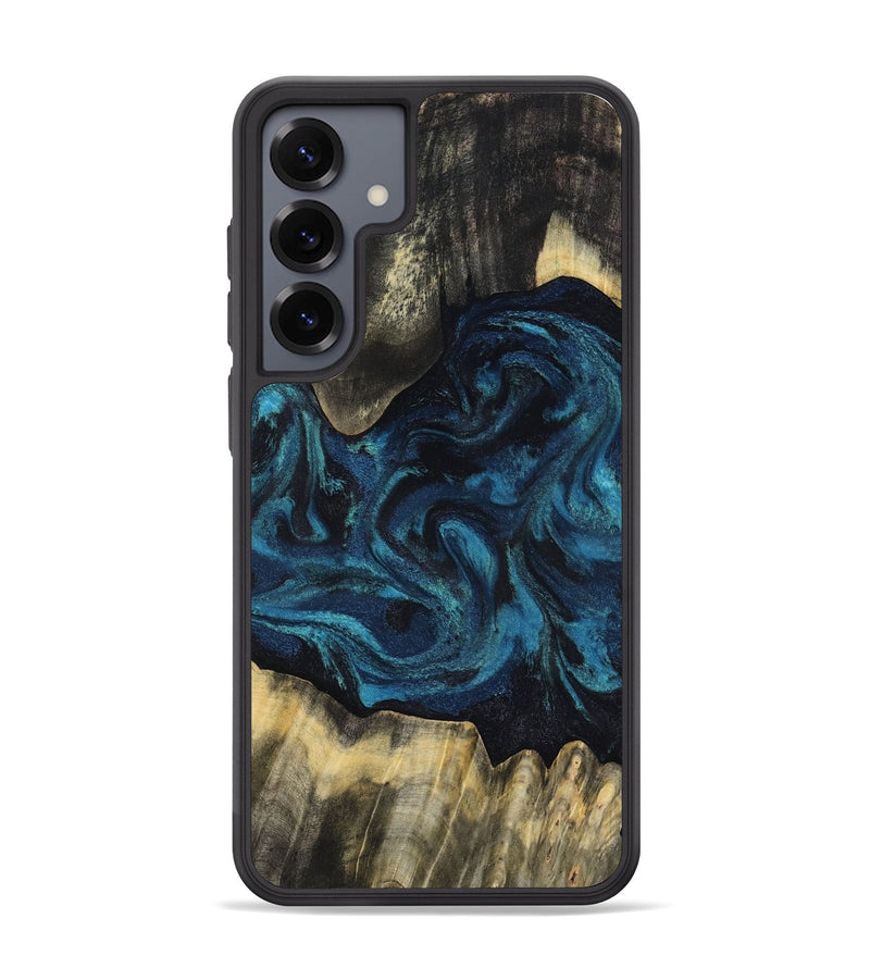 Galaxy S25 Plus Wood Phone Case - Kolby (Blue, 818400)
