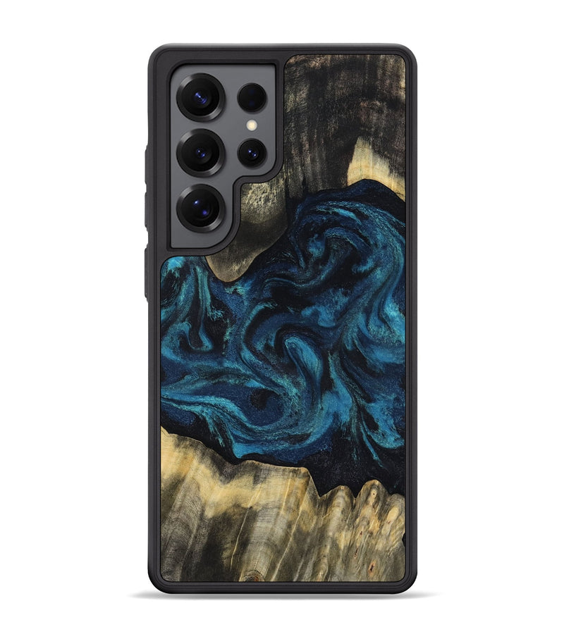 Galaxy S25 Ultra Wood Phone Case - Kolby (Blue, 818400)