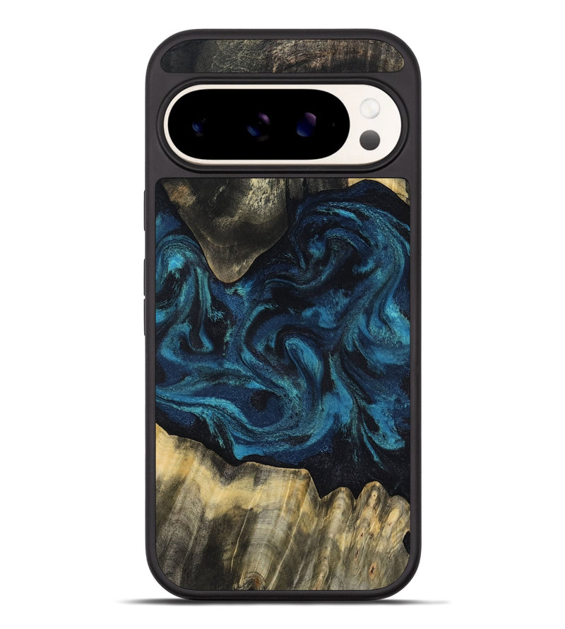 Pixel 9 Pro XL Wood Phone Case - Kolby (Blue, 818400)