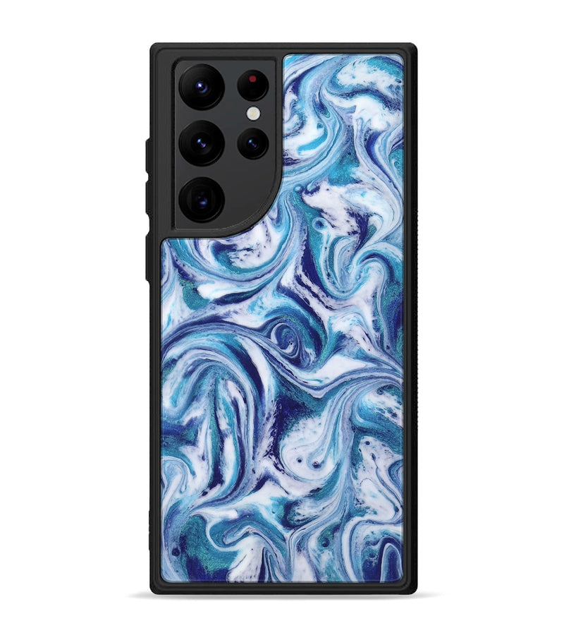 Galaxy S22 Ultra ResinArt Phone Case - Alida (Blue, 818401)