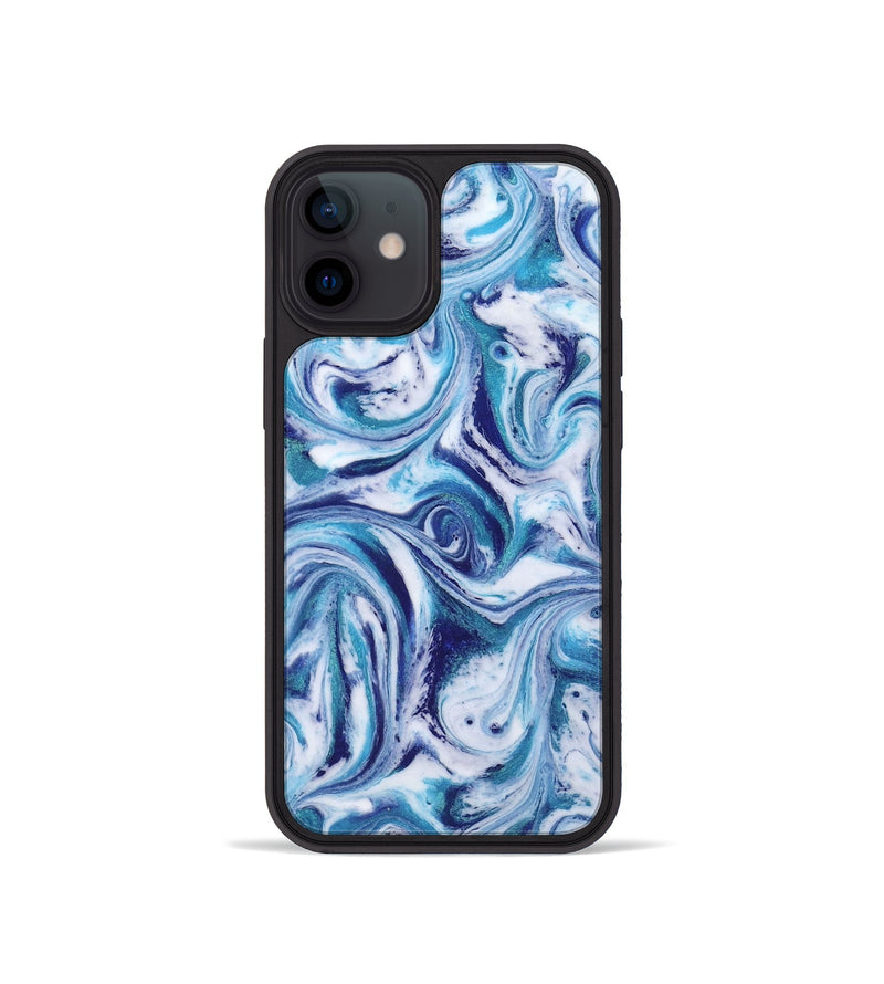 iPhone 12 mini ResinArt Phone Case - Alida (Blue, 818401)