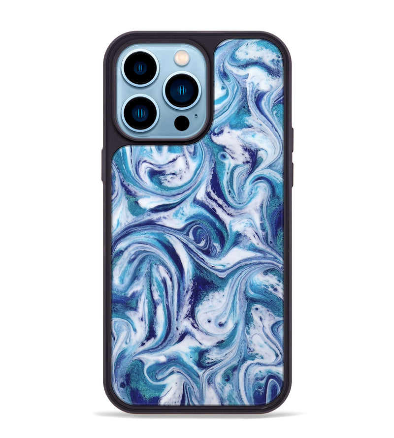 iPhone 14 Pro Max ResinArt Phone Case - Alida (Blue, 818401)