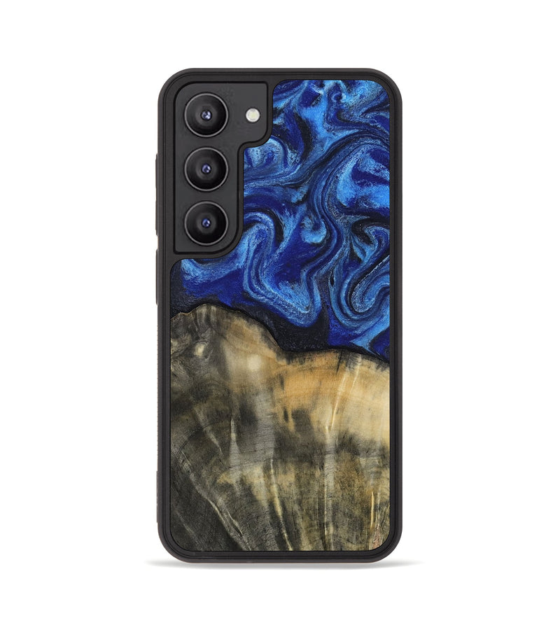 Galaxy S23 Wood Phone Case - Brenna (Blue, 818402)