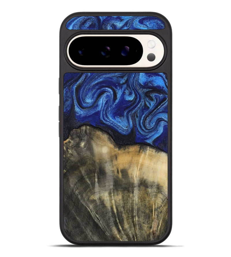 Pixel 9 Pro XL Wood Phone Case - Brenna (Blue, 818402)
