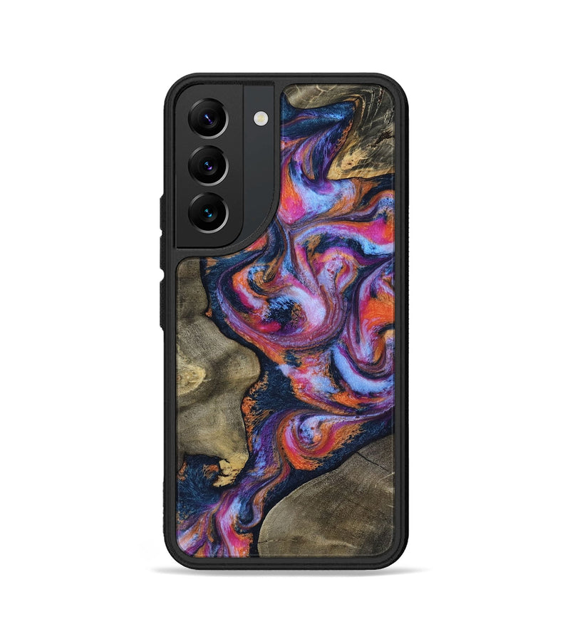 Galaxy S22 Wood Phone Case - Clark (Blue, 818404)