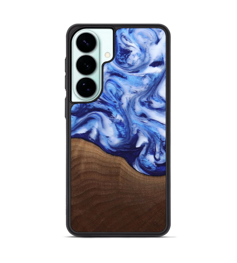 Galaxy S26 Plus Wood Phone Case - Donna (Blue, 818406)