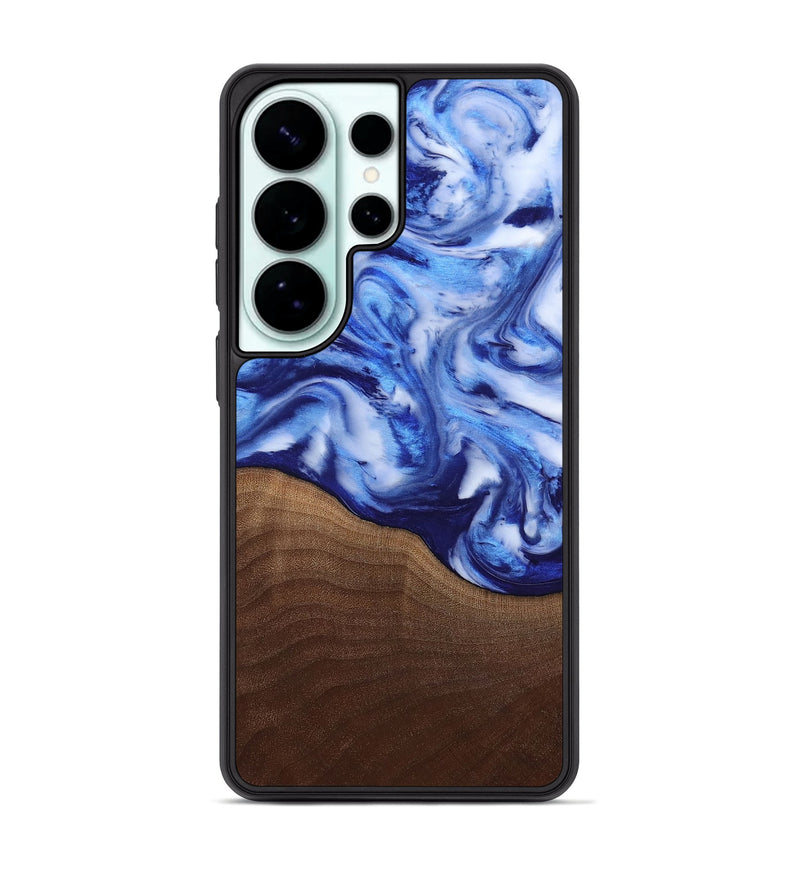 Galaxy S26 Ultra Wood Phone Case - Donna (Blue, 818406)