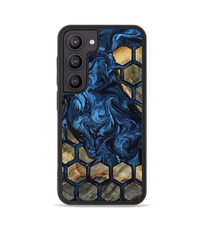 Galaxy S23 Wood Phone Case - Flor (Pattern, 818410)