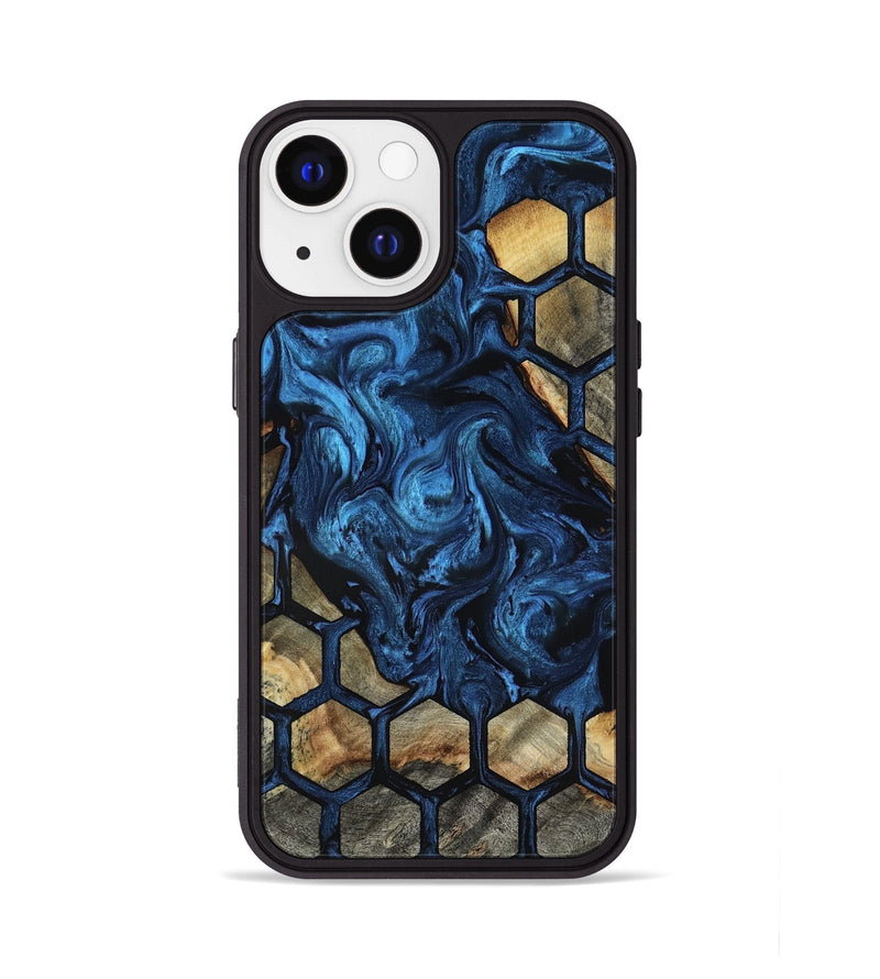 iPhone 13 Wood Phone Case - Flor (Pattern, 818410)