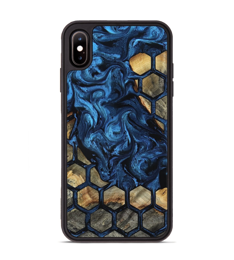 iPhone Xs Max Wood Phone Case - Flor (Pattern, 818410)