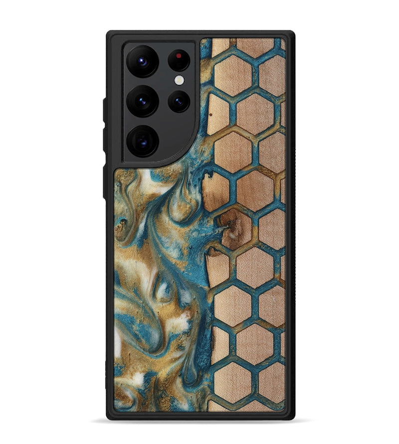 Galaxy S22 Ultra Wood Phone Case - Brionna (Pattern, 818412)