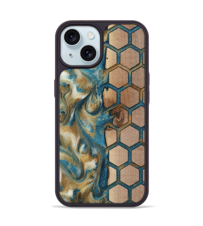 iPhone 15 Wood Phone Case - Brionna (Pattern, 818412)