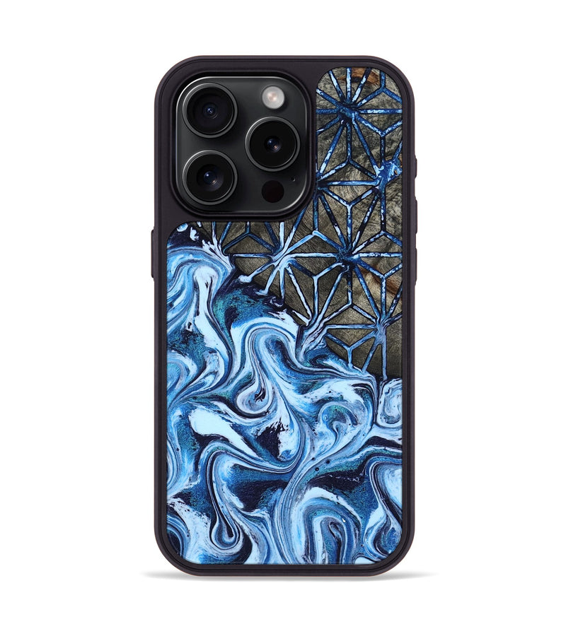 iPhone 15 Pro Wood Phone Case - Matie (Pattern, 818413)