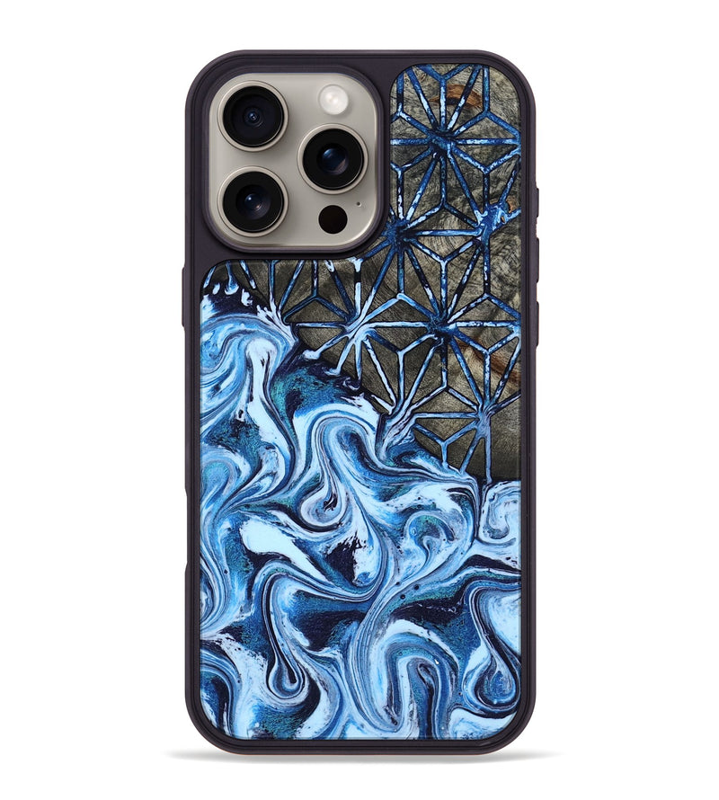 iPhone 16 Pro Max Wood Phone Case - Matie (Pattern, 818413)