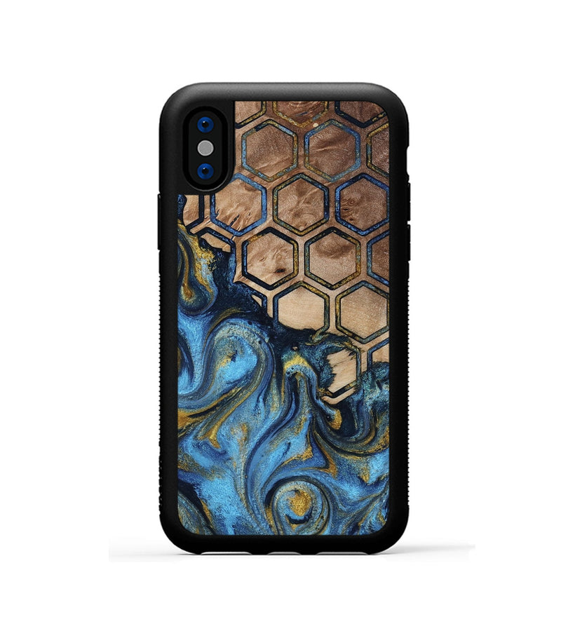 iPhone Xs Wood Phone Case - Jayson (Pattern, 818414)