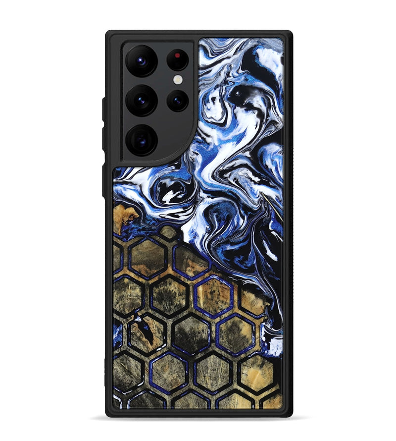 Galaxy S22 Ultra Wood Phone Case - Leisa (Pattern, 818416)