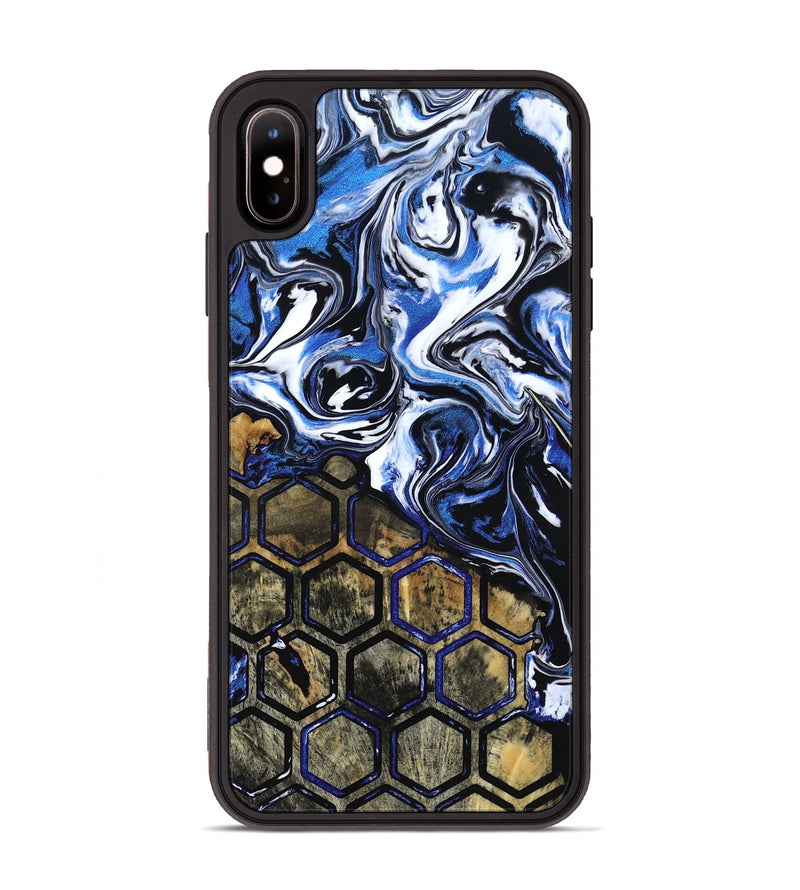iPhone Xs Max Wood Phone Case - Leisa (Pattern, 818416)