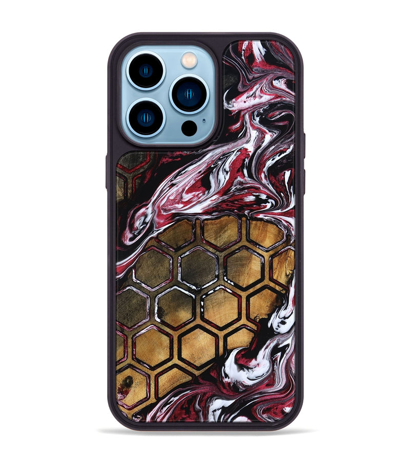iPhone 14 Pro Max Wood Phone Case - Wesley (Pattern, 818417)
