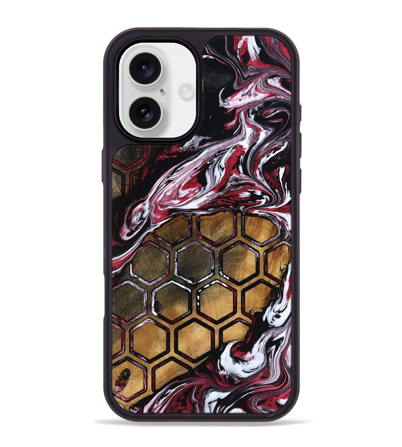 iPhone 16 Plus Wood Phone Case - Wesley (Pattern, 818417)
