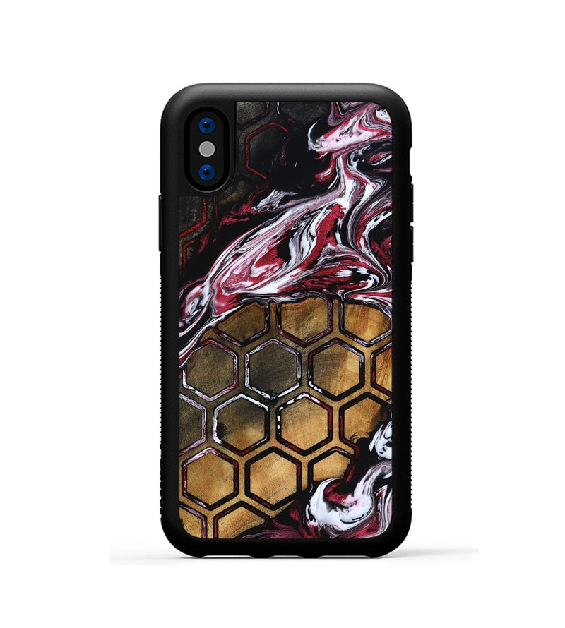 iPhone Xs Wood Phone Case - Wesley (Pattern, 818417)