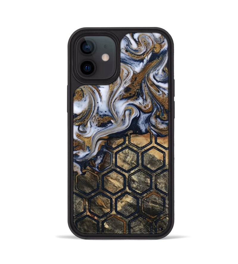 iPhone 12 Wood Phone Case - Amelie (Pattern, 818419)