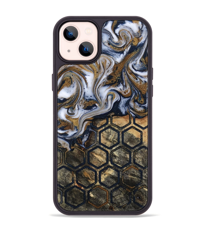 iPhone 14 Plus Wood Phone Case - Amelie (Pattern, 818419)
