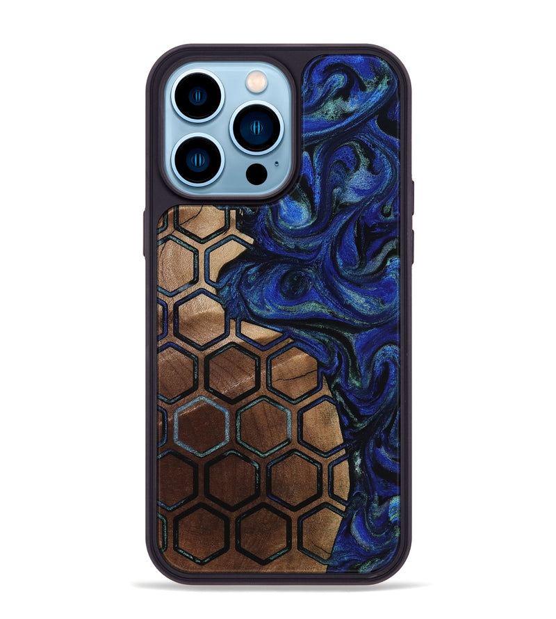 iPhone 14 Pro Max Wood Phone Case - Rayden (Pattern, 818420)