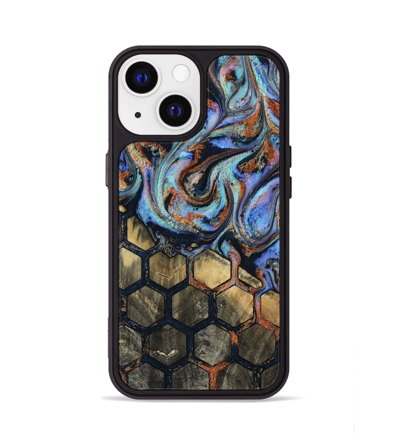 iPhone 13 Wood Phone Case - Austyn (Pattern, 818424)