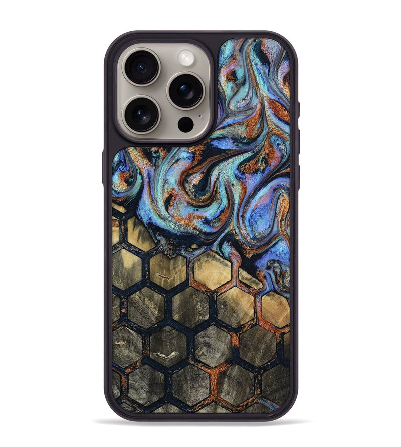 iPhone 15 Pro Max Wood Phone Case - Austyn (Pattern, 818424)
