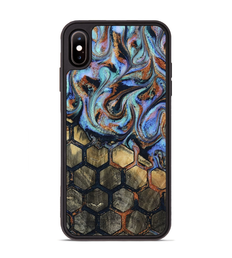 iPhone Xs Max Wood Phone Case - Austyn (Pattern, 818424)