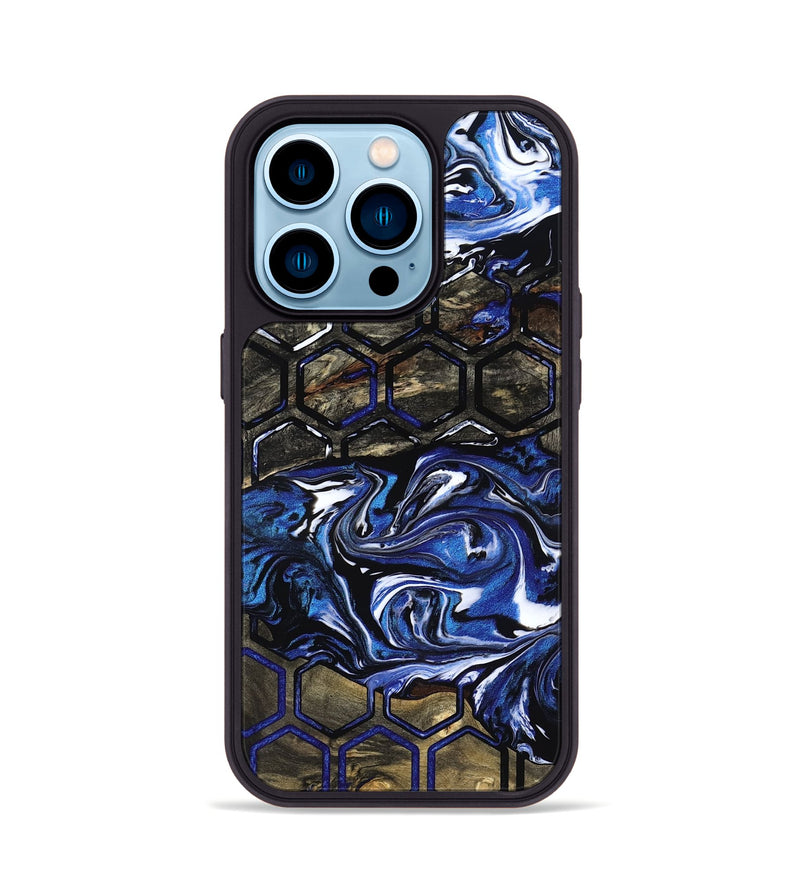 iPhone 14 Pro Wood Phone Case - Norbert (Pattern, 818425)