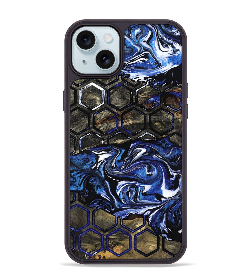 iPhone 15 Plus Wood Phone Case - Norbert (Pattern, 818425)