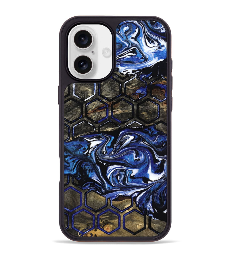 iPhone 16 Plus Wood Phone Case - Norbert (Pattern, 818425)
