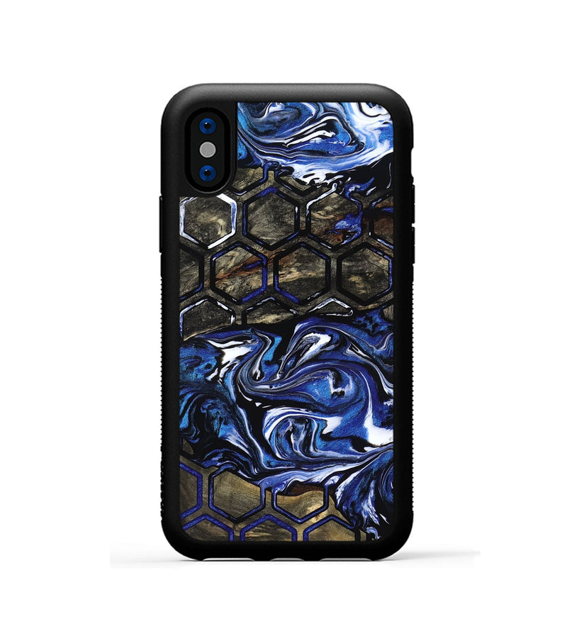 iPhone Xs Wood Phone Case - Norbert (Pattern, 818425)