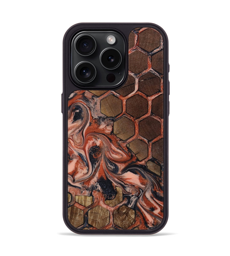 iPhone 15 Pro Wood Phone Case - Dionne (Pattern, 818428)