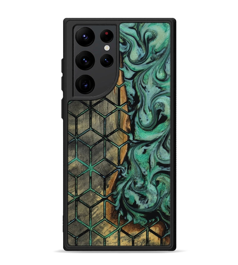 Galaxy S22 Ultra Wood Phone Case - Dessie (Pattern, 818429)