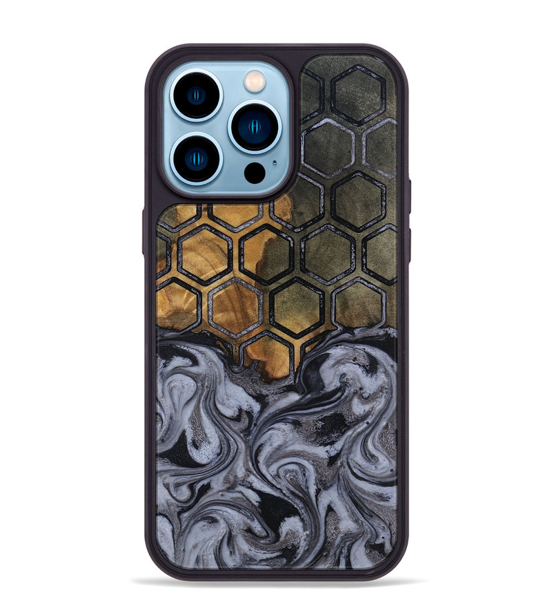 iPhone 14 Pro Max Wood Phone Case - Caylee (Pattern, 818434)