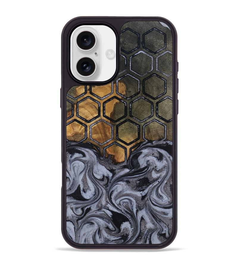 iPhone 16 Plus Wood Phone Case - Caylee (Pattern, 818434)