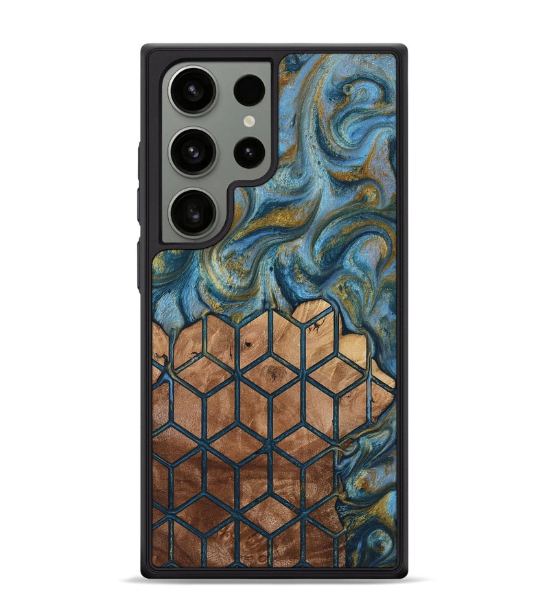 Galaxy S24 Ultra Wood Phone Case - Rubye (Pattern, 818436)