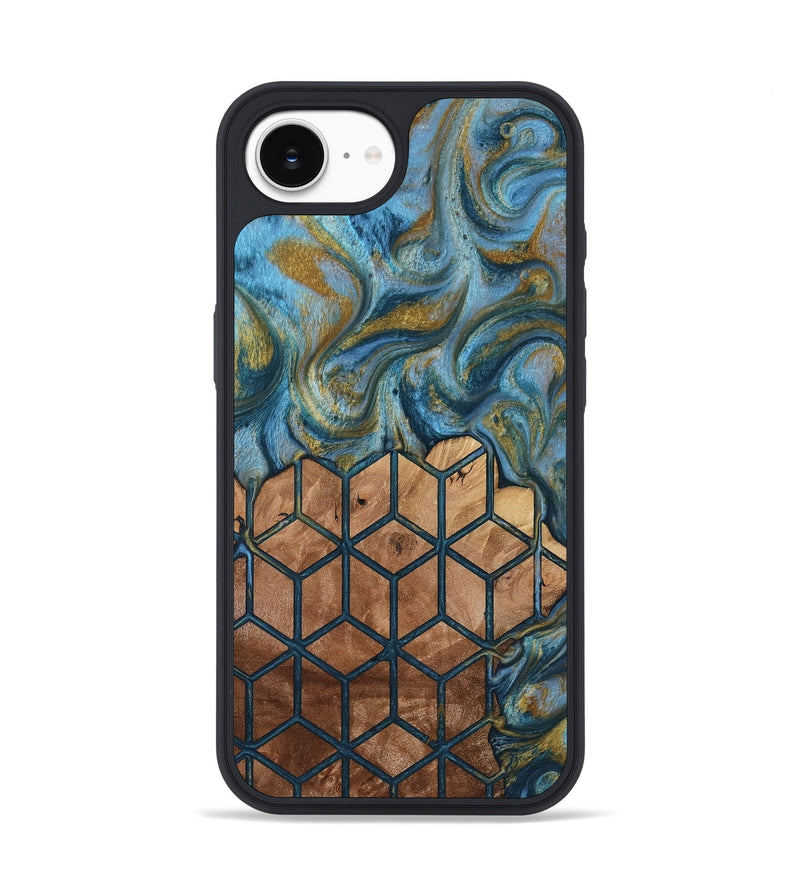 iPhone 16e Wood Phone Case - Rubye (Pattern, 818436)