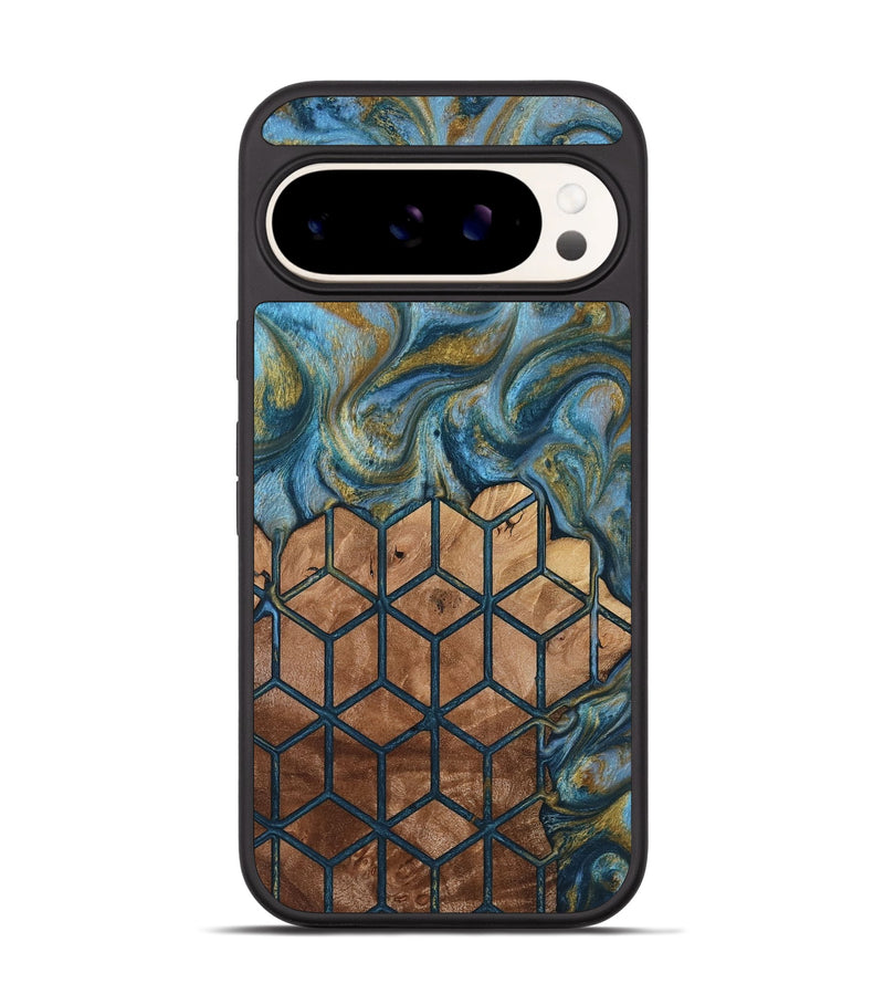 Pixel 9 Wood Phone Case - Rubye (Pattern, 818436)