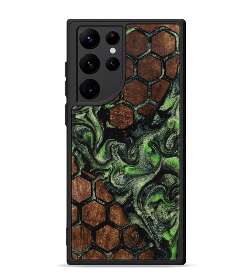 Galaxy S22 Ultra Wood Phone Case - Candis (Pattern, 818437)