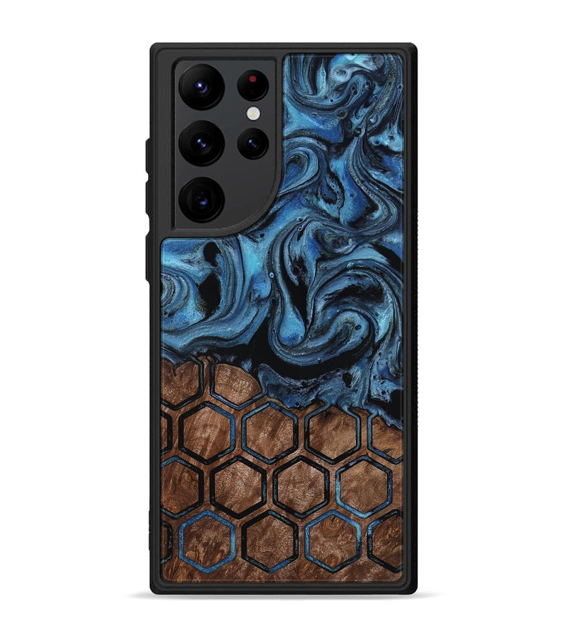 Galaxy S22 Ultra Wood Phone Case - Malaki (Pattern, 818438)