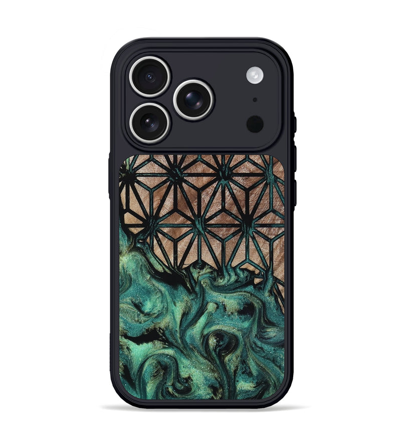 iPhone 17 Pro Wood Phone Case - Thad (Pattern, 818439)