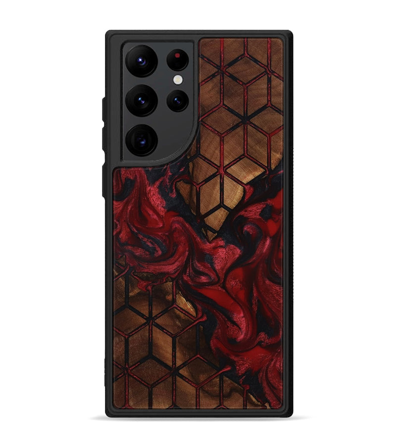 Galaxy S22 Ultra Wood Phone Case - Javier (Pattern, 818441)
