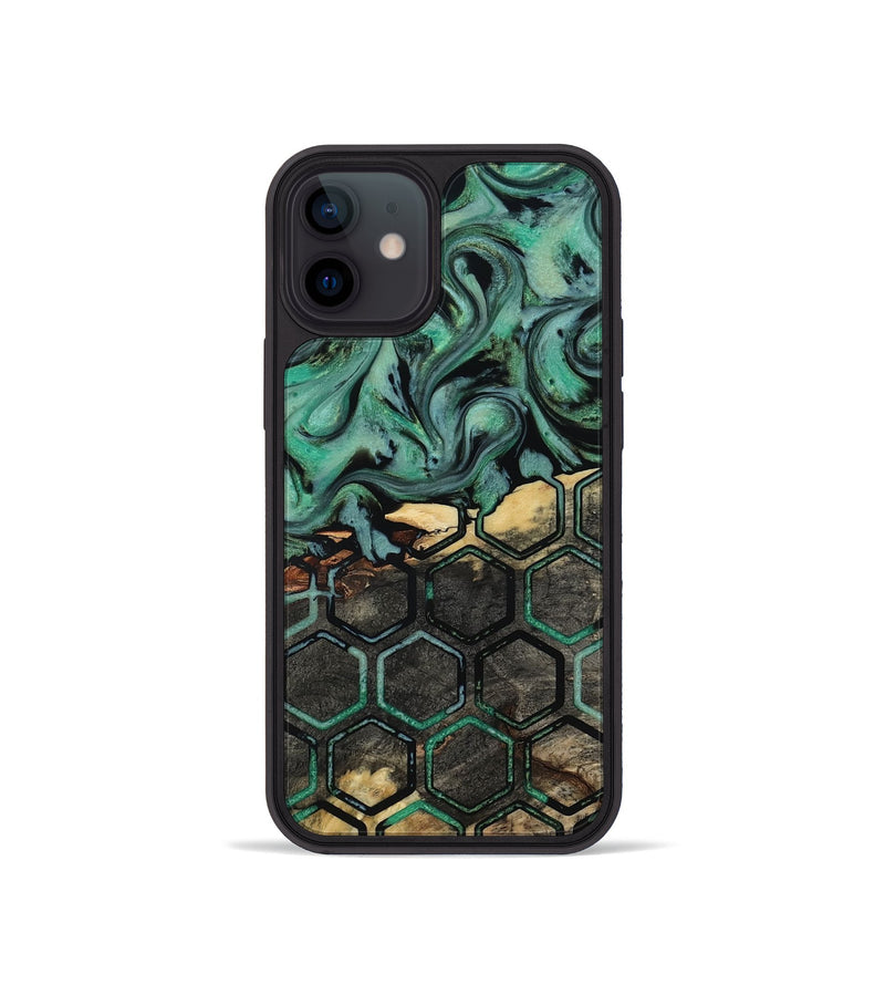 iPhone 12 mini Wood Phone Case - Hillary (Pattern, 818442)