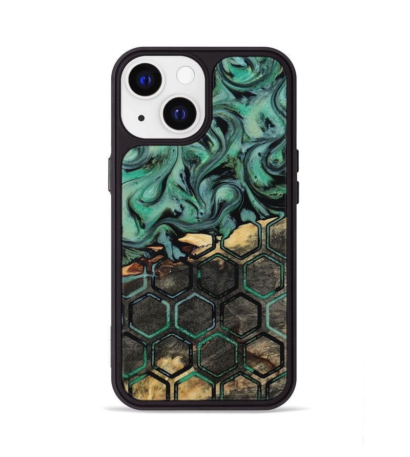 iPhone 13 Wood Phone Case - Hillary (Pattern, 818442)