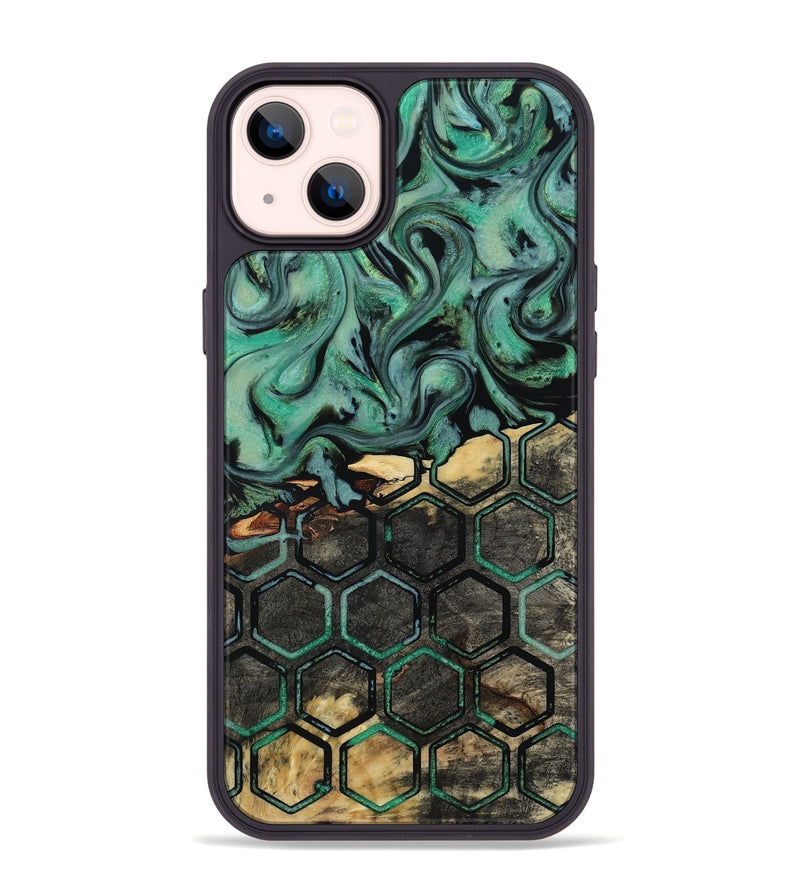 iPhone 14 Plus Wood Phone Case - Hillary (Pattern, 818442)